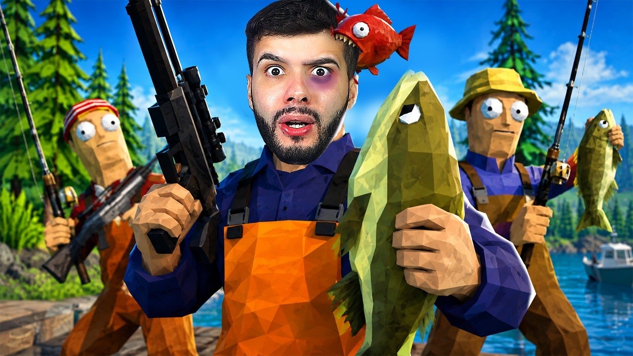 O JOGO DE PESCA MAIS ENGRAÇADO QUE JÁ JOGUEI! 😂🎣 How to Fish