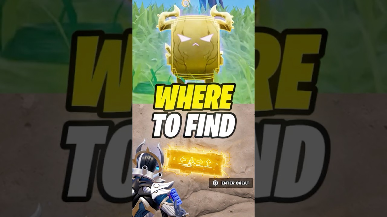 How to find *MYTHIC* CHEAT CODES in Fortnite!
