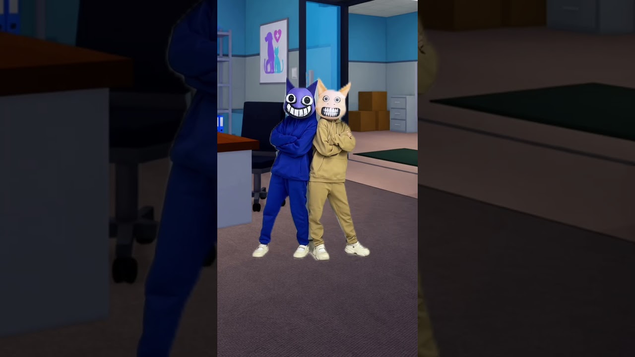 TODAY SECURITY & SURGEON GONNA TURN INTO CUTE CAT & FAWN #youandmeshow #animalhospital #robloxshorts