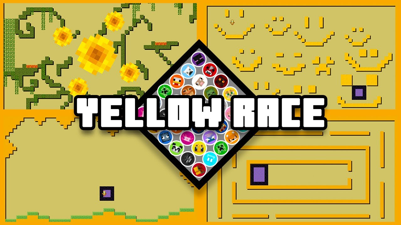 Yellow Color Race - Minecraft Marble Race EP.37