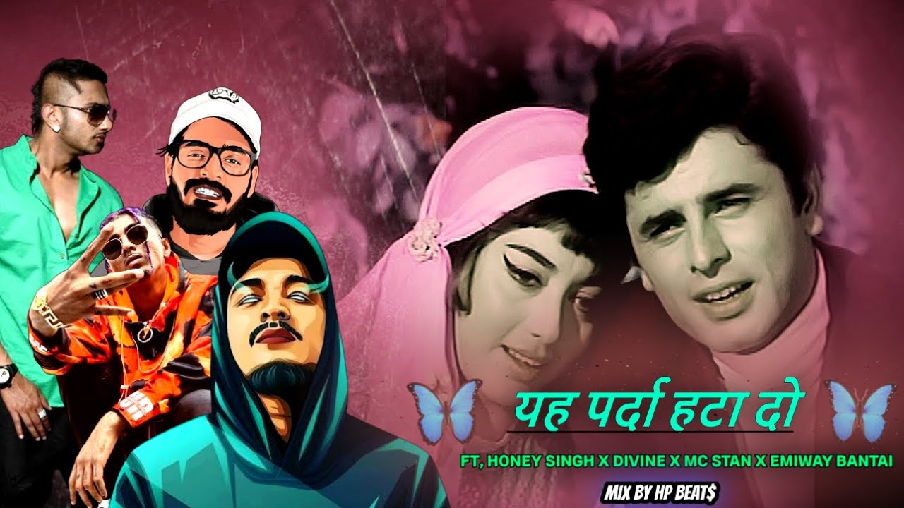 Ye Parda Hatado X Blue Eyes Ft Divine X Mc Stan x Emiway Bantai Remix By Hp Beats#mashup #dhh #remix