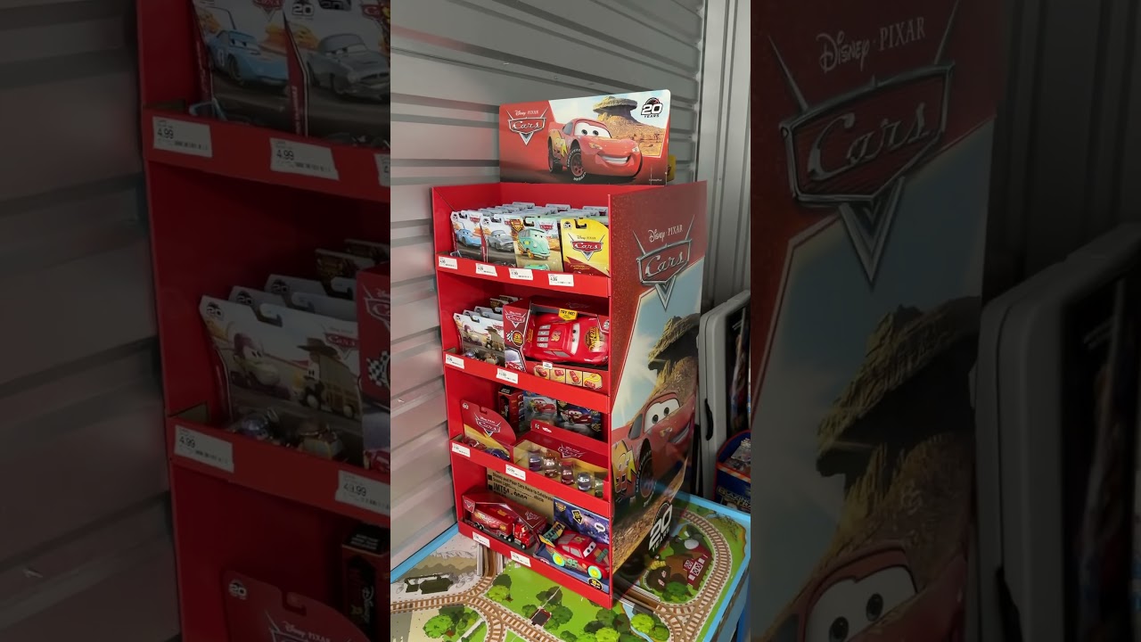 Disney Cars 20th Anniversary Target Display #lightningmcqueen #disneycars #target #kachow #diecast