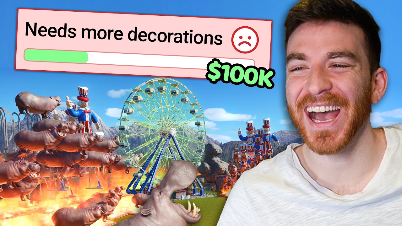 The Speedrun to make $100k in Planet Coaster