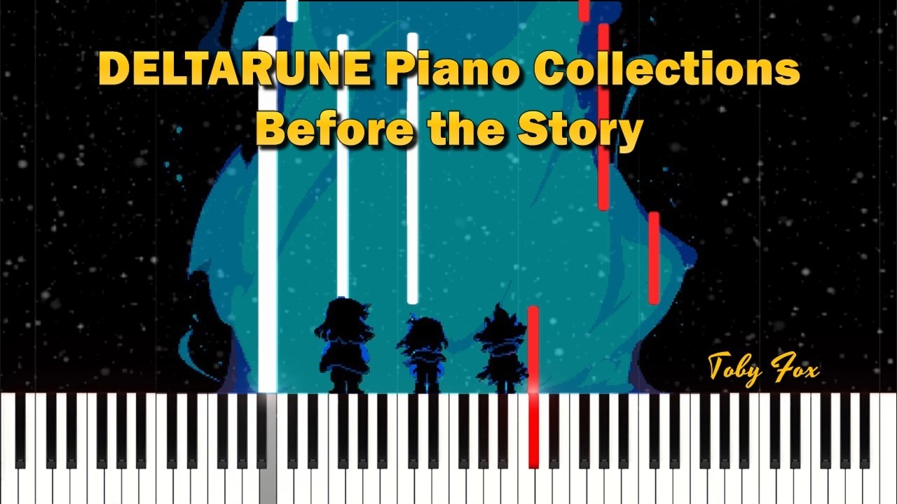 DELTARUNE Piano Collections: Volume 1 - Before the Story [MIDI Tutorial]