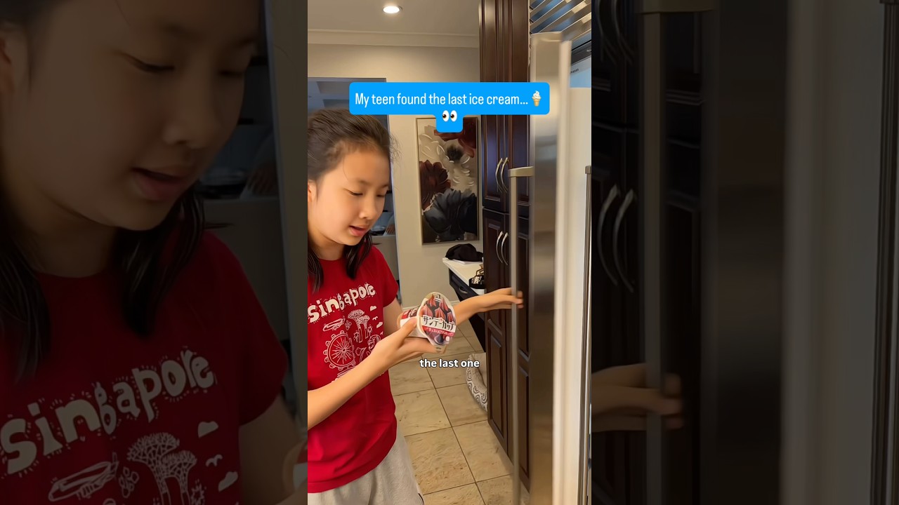 The last ice cream always tells the truth 🍦😂 #funnyvideo #comedy #family #relatable