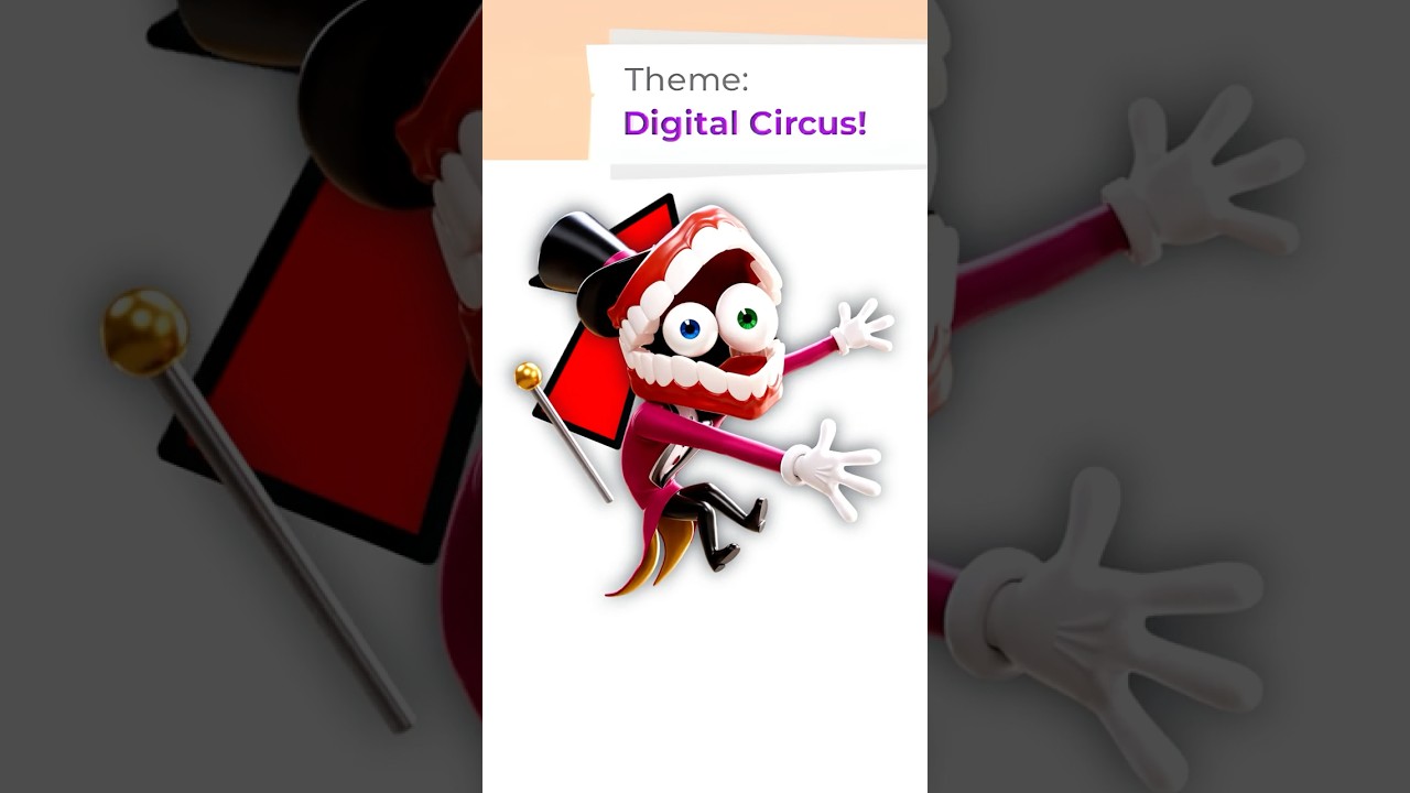 [ Caine ] ROBLOX Speed Draw MEMES 😂 The Amazing Digital Circus #art #roblox #speeddraw