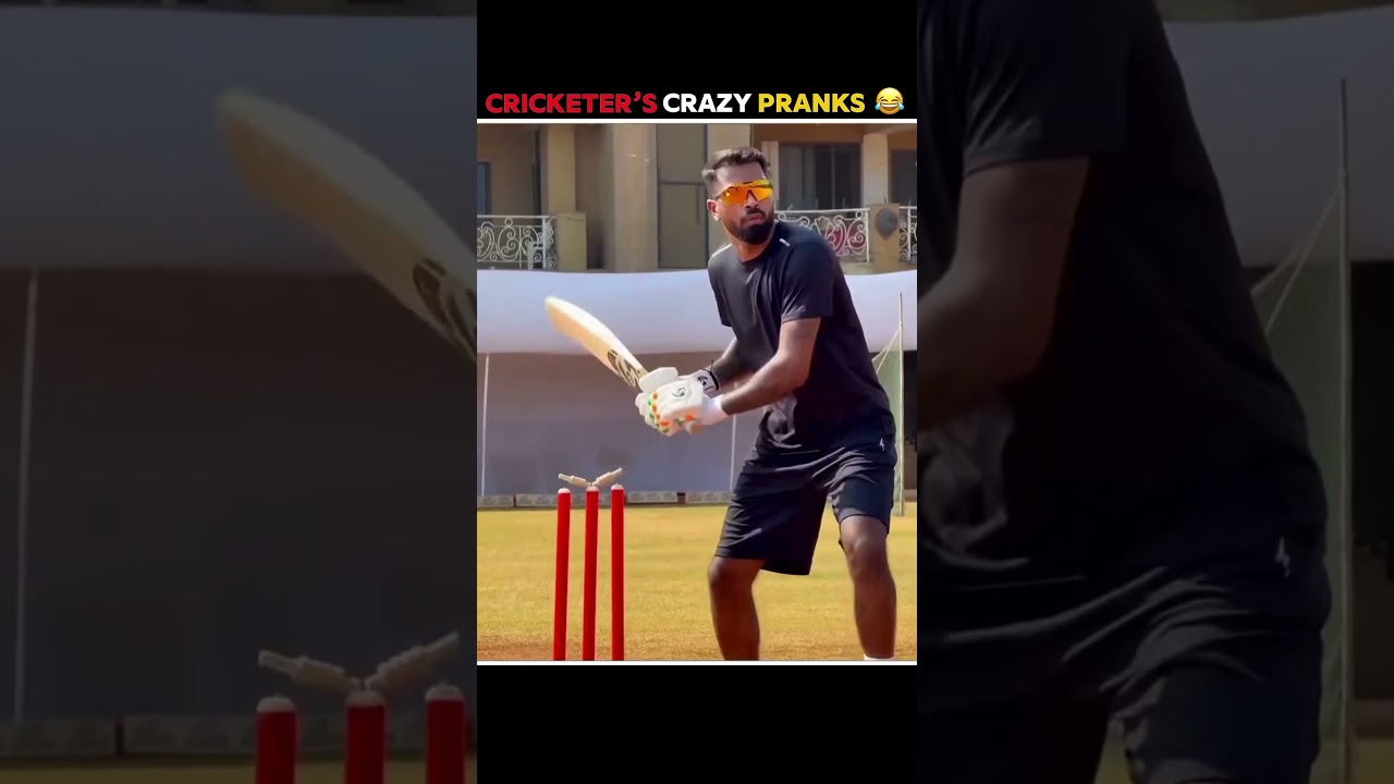 Cricketer's Crazy Prank !! #shorts #cricket