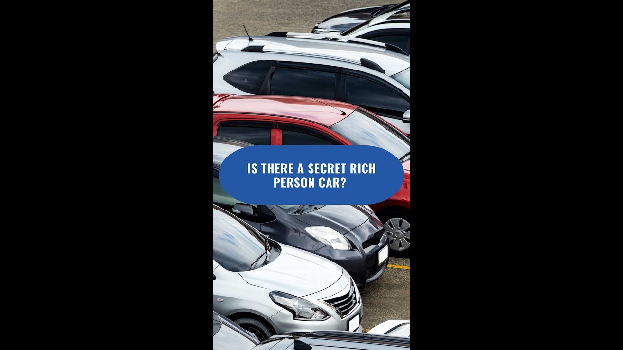 Is There A Secret Rich Person Car?