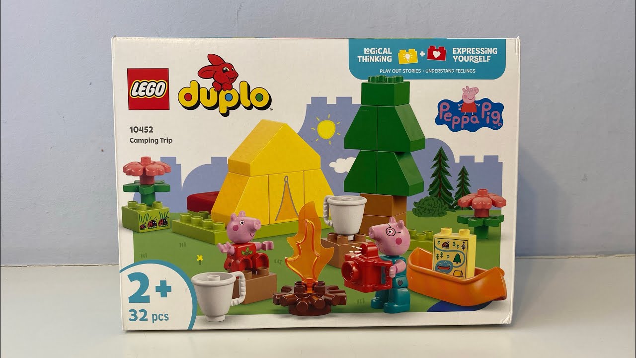 Lego Duplo Peppa Pig Camping Trip Set Review.