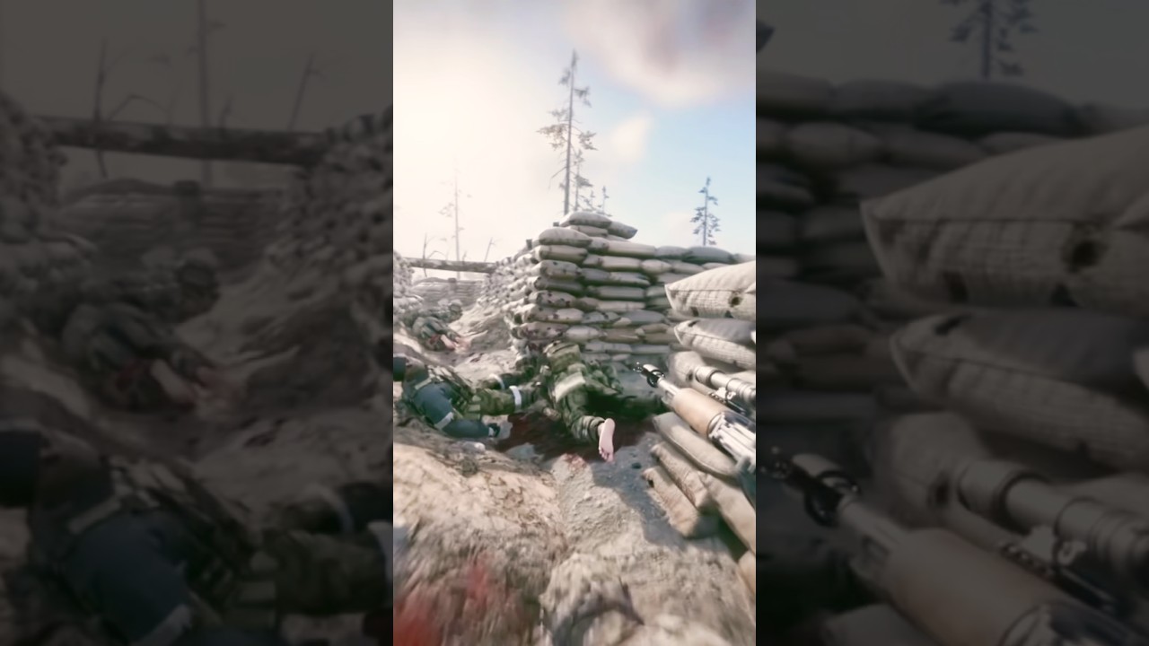 BARE FOOT BANDIT #gaming #drone #milsim #trenches #gameplay #armareforger #military #simulator