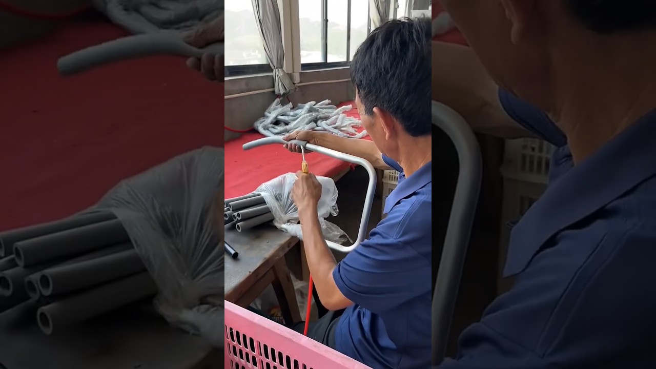 METAL FRAME assembled this fast?! 😳⚙️🔥 #shorts #tech #engineering #industrial #manufacturing
