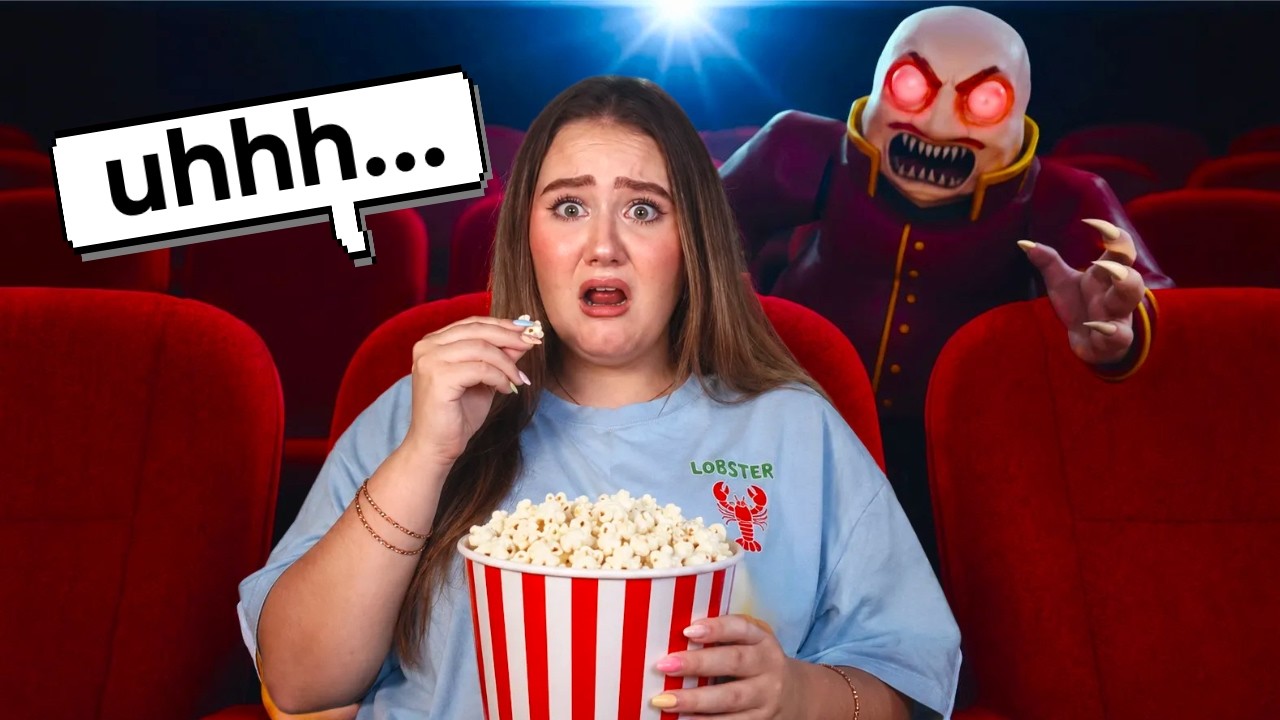 *ROBLOX* ESCAPE Evil Movie THEATER! (Scary)