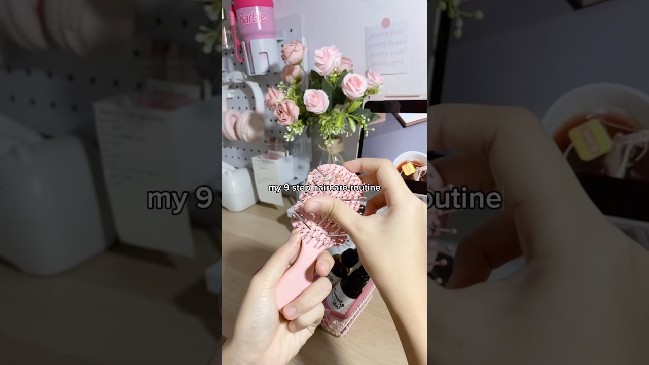 step haircare routine akuu☝🏻☝🏻