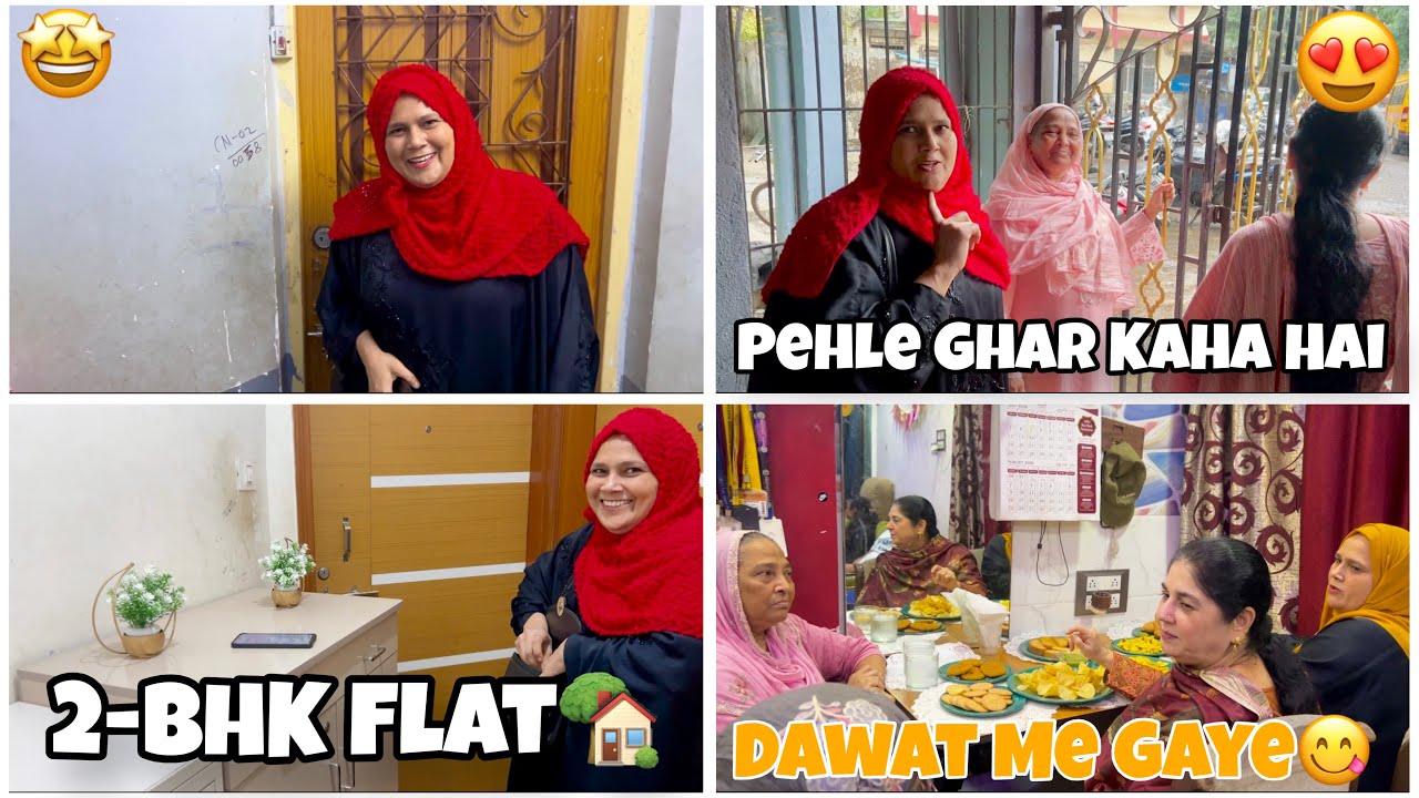 Aaj Hum Gaye 2-BHK Flat Dekhne❤️🌙| Anisha Vlog