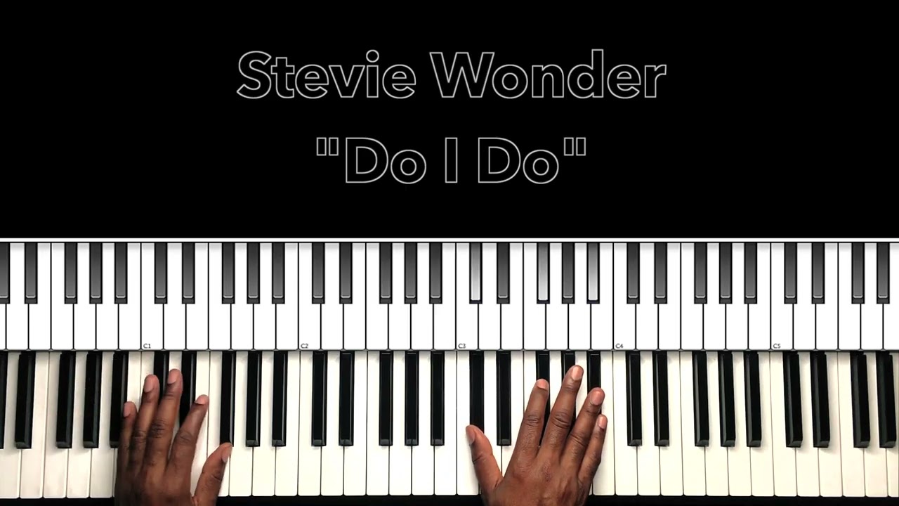 Stevie Wonder "Do I Do" Piano Tutorial