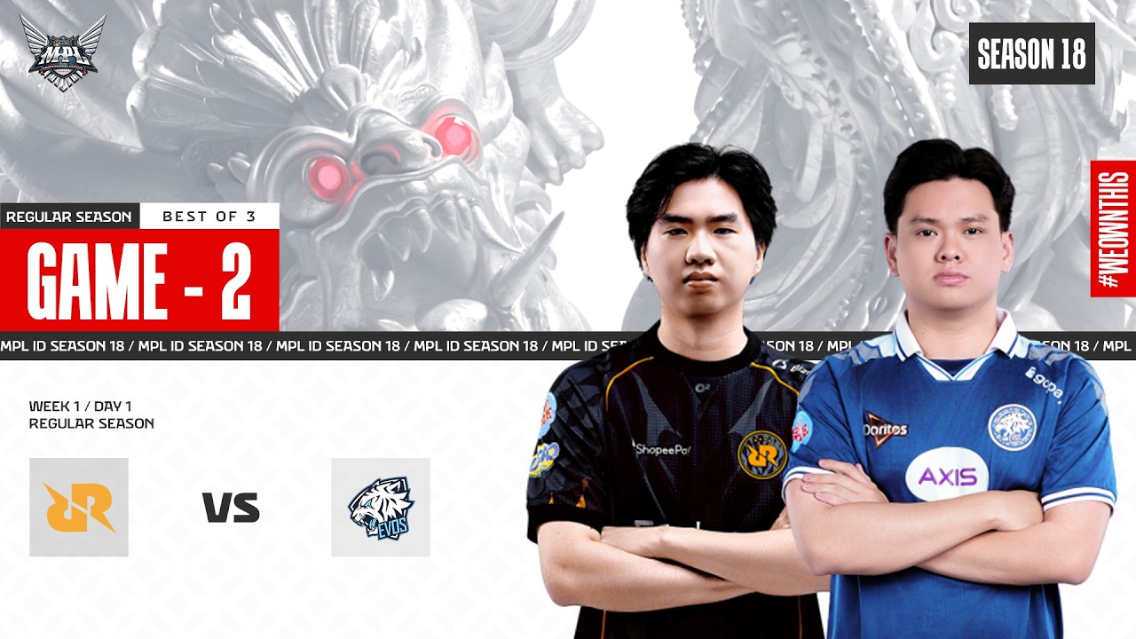 [Game - 2] RRQ Hoshi Vs EVOS | MPL ID S18