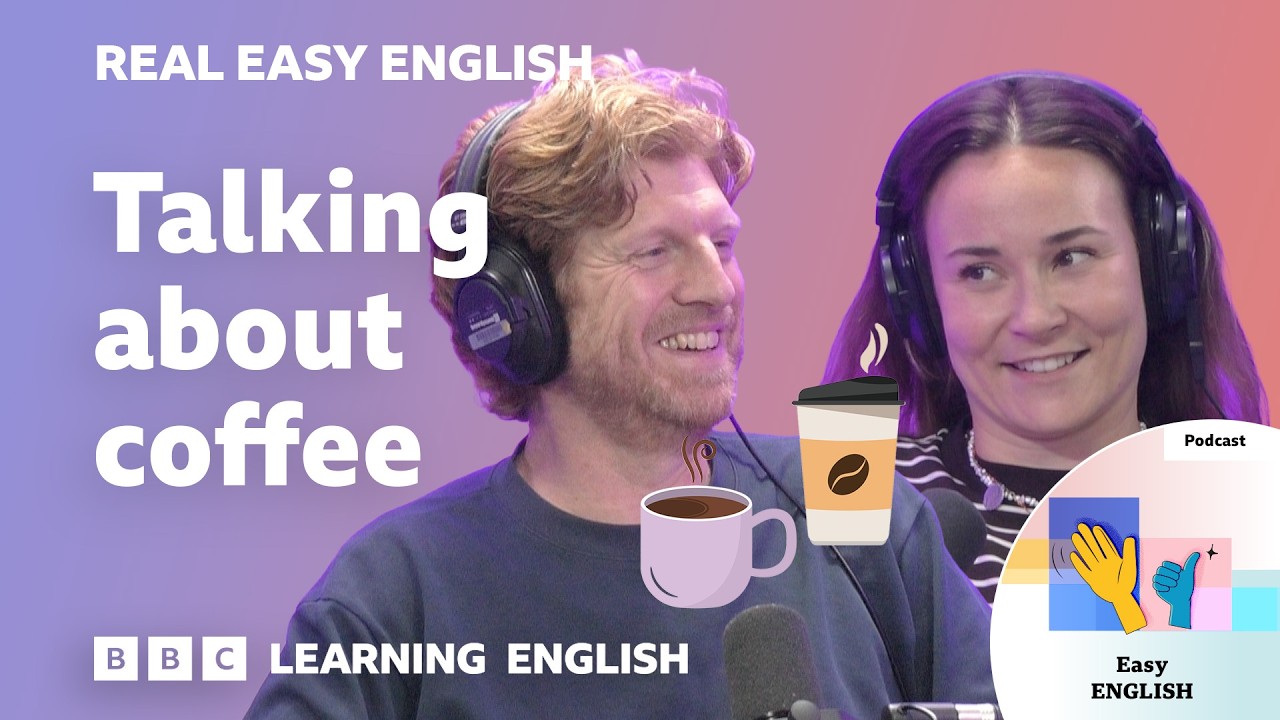 How do you take your coffee? ☕🥛🍯 Improve your listening skills with Real Easy English