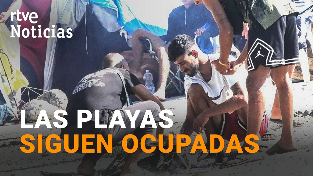 Mercados, mezquitas y cocinas en la playa del Trampolín | RTVE Noticias