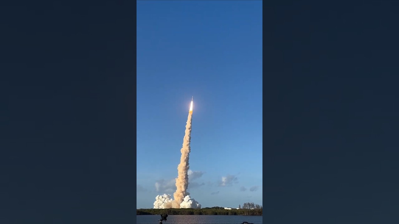 Artemis 2 launch from Cape Canaveral Florida great view