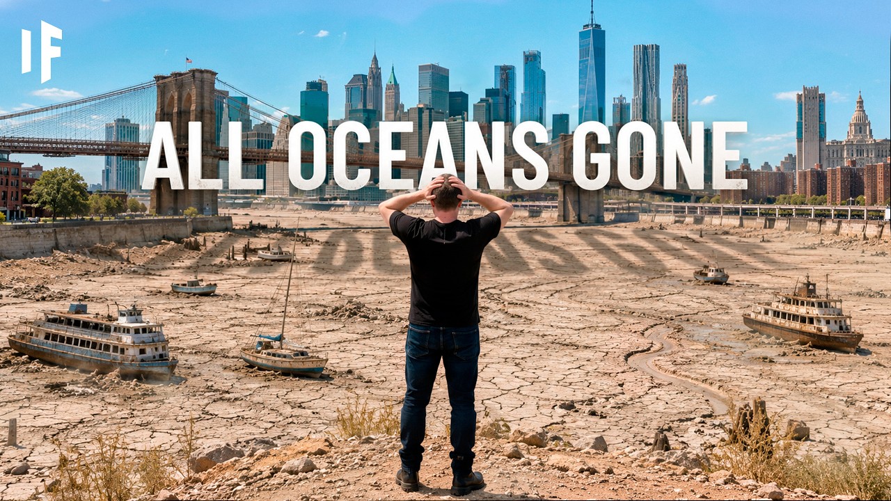 What if Earth instantly lost all it's oceans?