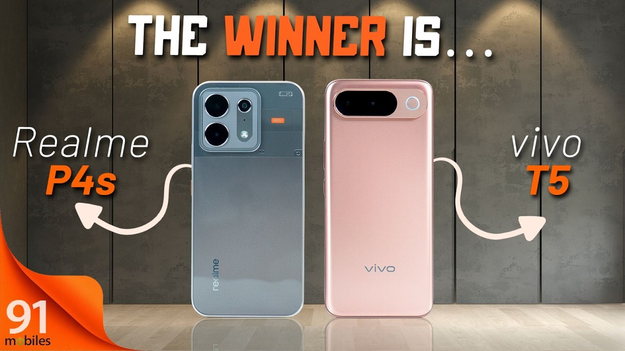 Vivo T5 vs Realme P4s: DON’T Make The Wrong Choice! ⚡