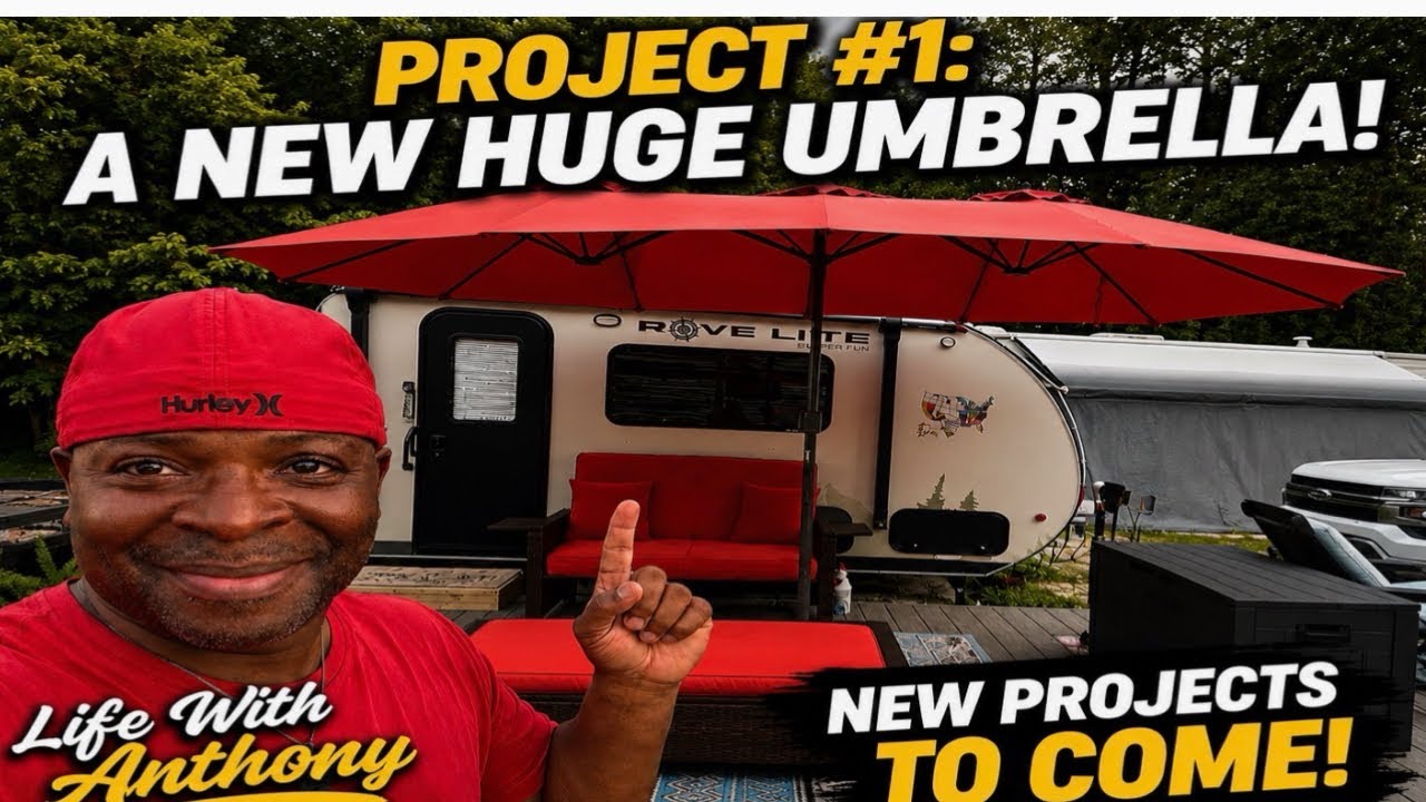 Life With Anthony | Project 1: Deck Umbrella