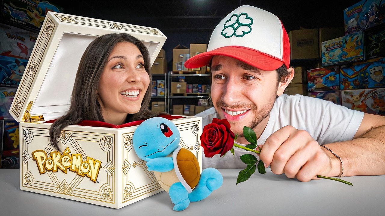 My Fiancée Made Me a $1,000 Pokémon Mystery Box..