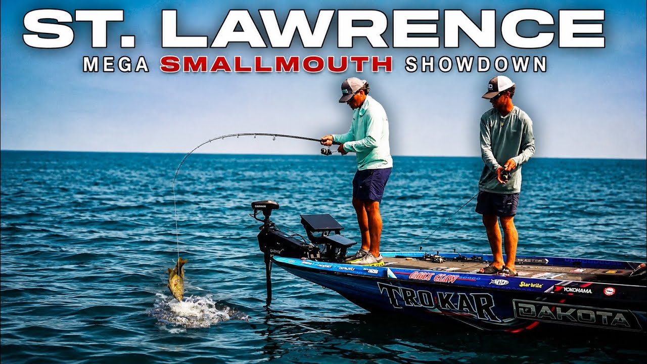 St Lawrence River MEGA smallmouth fishing Ft. Ryan Clark
