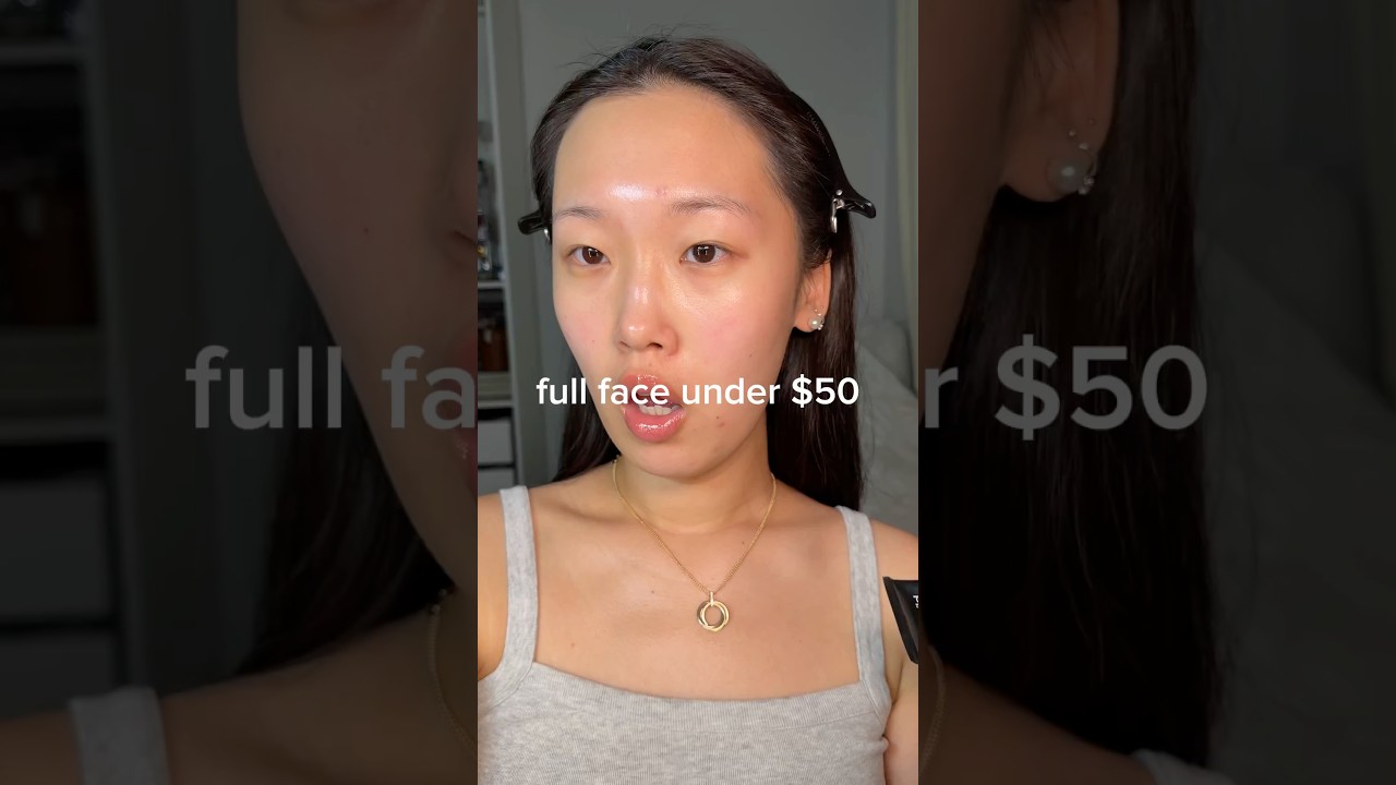 full face under $50 #affordablemakeup #drugstoremakeup