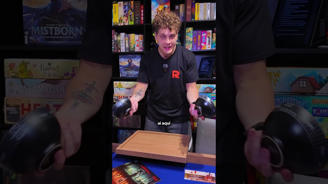 Finalmente comprei uma MESA de RPG e BOARDGAMES !!! #shorts