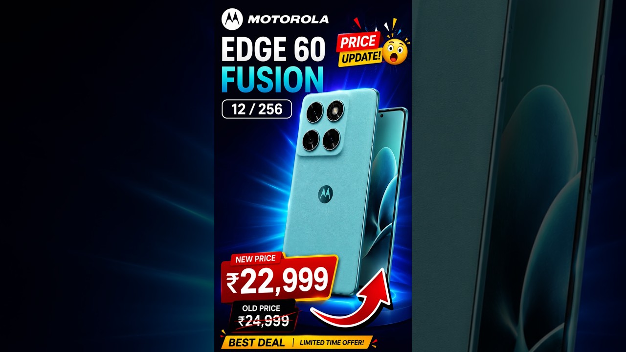MOTOROLA EDGE 60 FUSION 12/256 😲 | New Price Update 2026 🔥