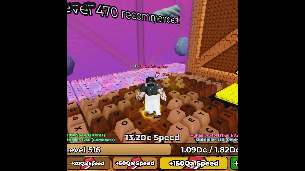 completing All Stages In World 2 | +1 Keyboard Escape Run #shorts #roblox #robloxshorts