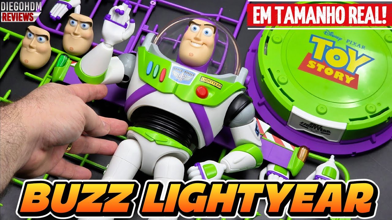 O MELHOR BUZZ LIGHTYEAR DE TODOS? Unboxing e Review Model Kit VEM VER 😱🚀