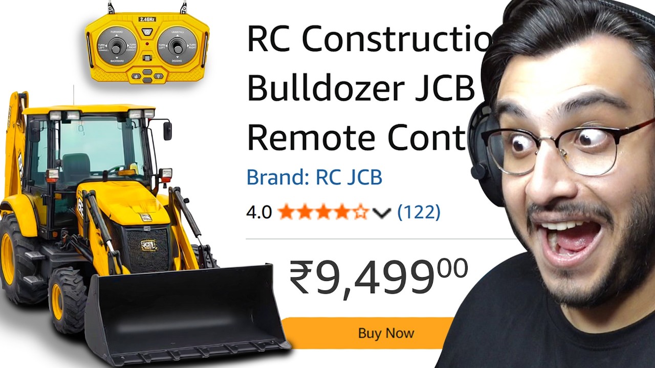 I BOUGHT RC CONSTRUCTION JCB FROM AMAZON
