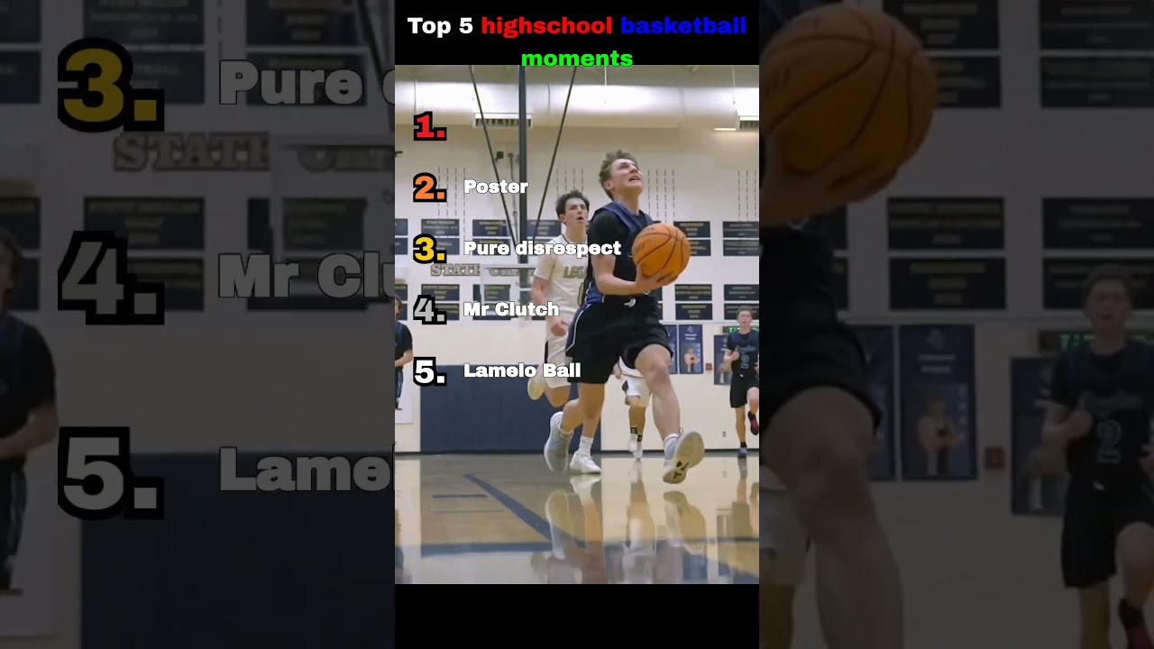 Top 5 high school basketball moments