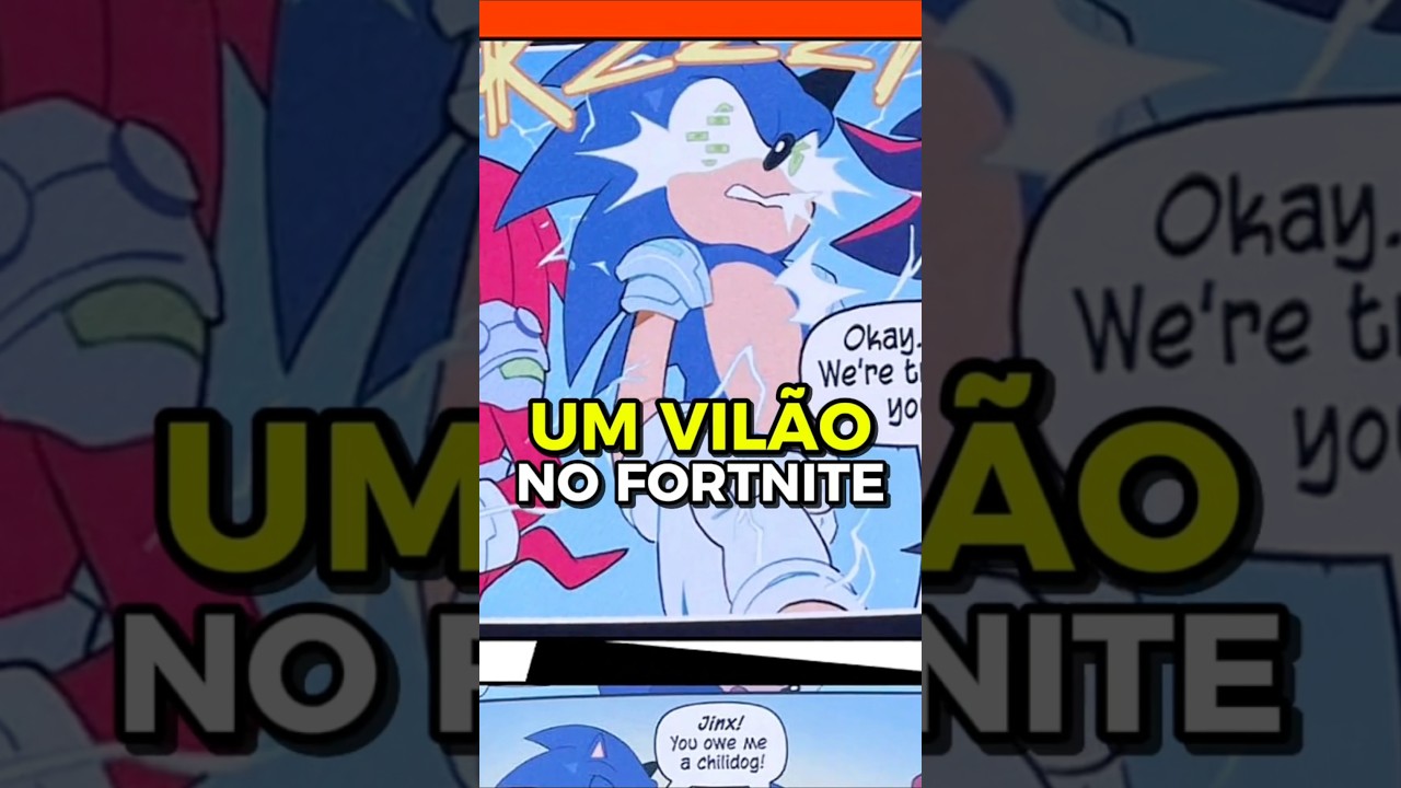 O Sonic vai ser um Vilão no Fortnite! 😰