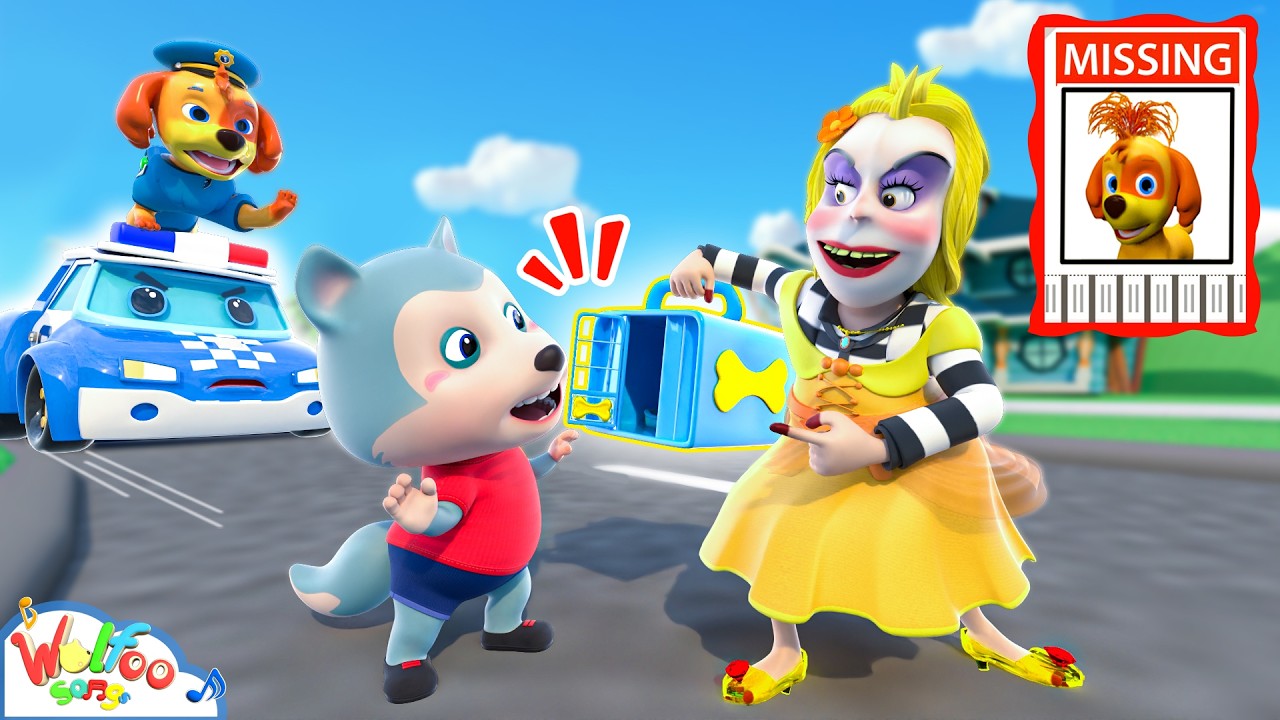 Beware of People Who Offer to Help Find Lost Pets 🐶⚠️ Safety Tips Song | Kids Songs & Nursery Rhymes