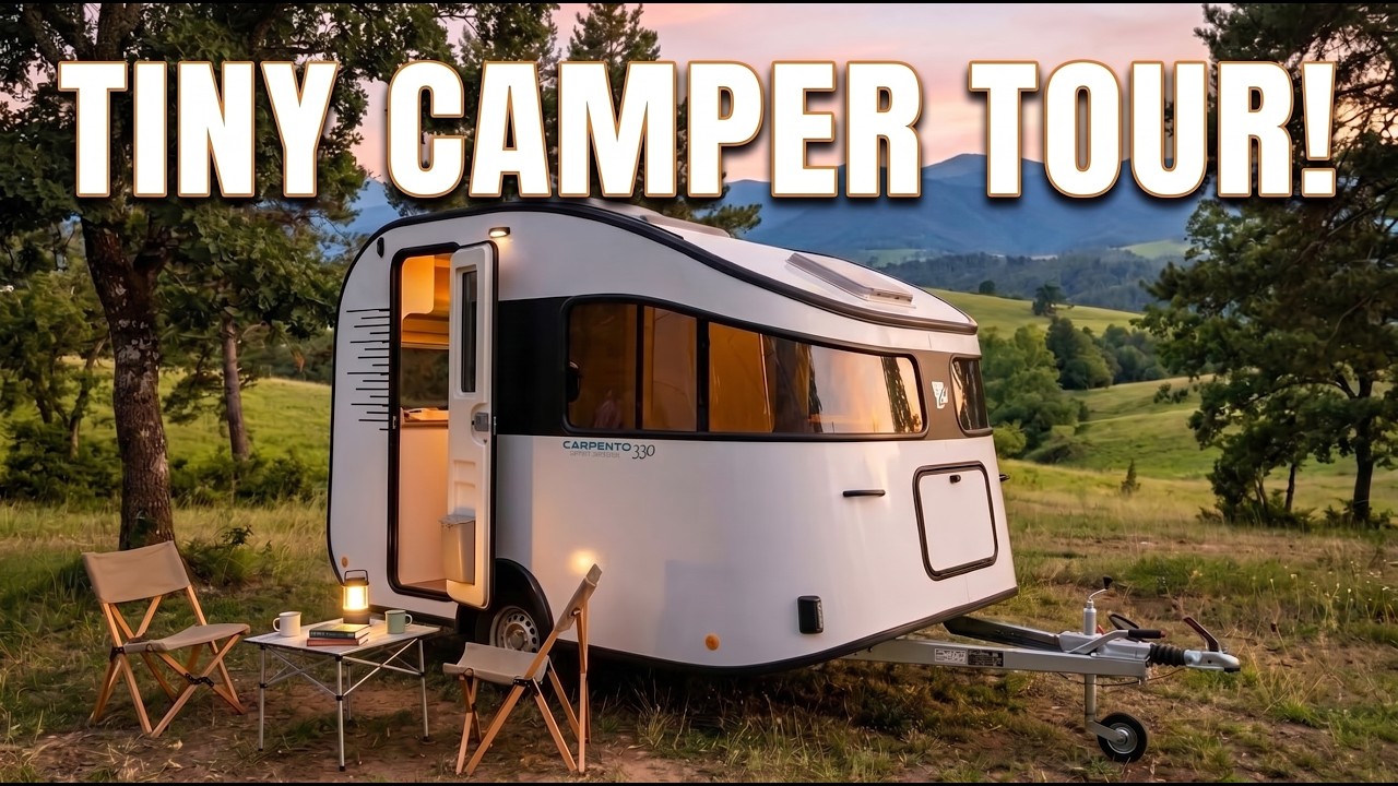 Lightest Camper With a Bathroom Carpento 330 Full Tour + Price