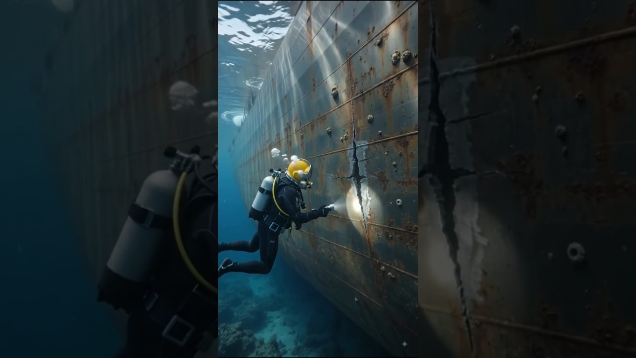 Ship Launching का सबसे खतरनाक पल! आखिर कैसे होता है #Ship #ShipLaunching   #UnderwaterWeldin #Facts