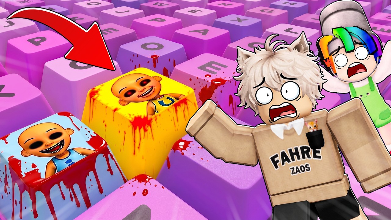DUNDUN & LEMON TEMUKAN TOMBOL RAHASIA UPIN IPIN EXE DI +1 SPEED KEYBOARD ESCAPE ROBLOX!