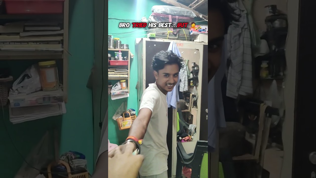 Bro Tried His Best...But🤦 #shorts #funny #comedy