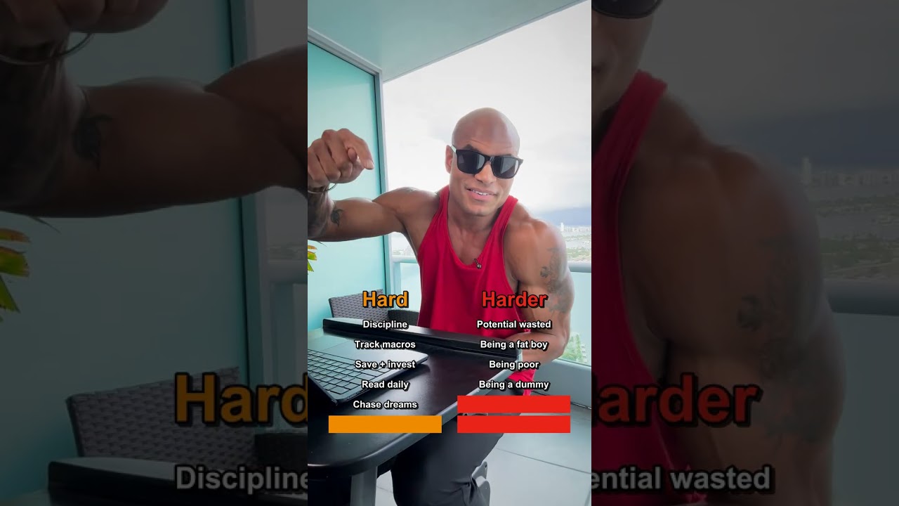 Discipline is hard, but wasting your potential is harder.