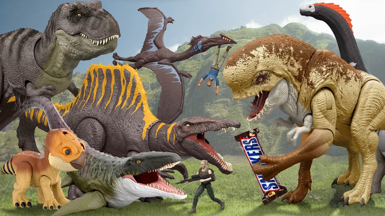 Unboxing EVERY Jurassic World Rebirth Figure To Battle D-Rex