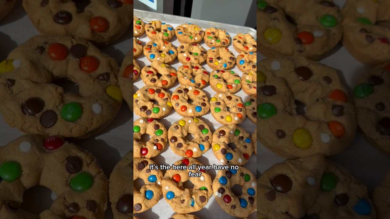 PNB Monster Cookie Donut here year round!