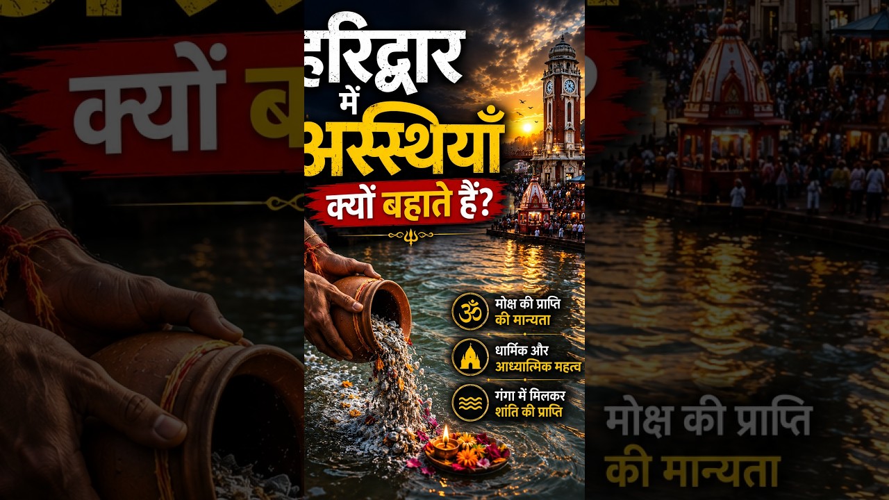 गंगा मैया की गोद में अंतिम विदाई 🙏🌊 #haridwar #ganga #asthivisarjan #harkipauri #youtubeshorts