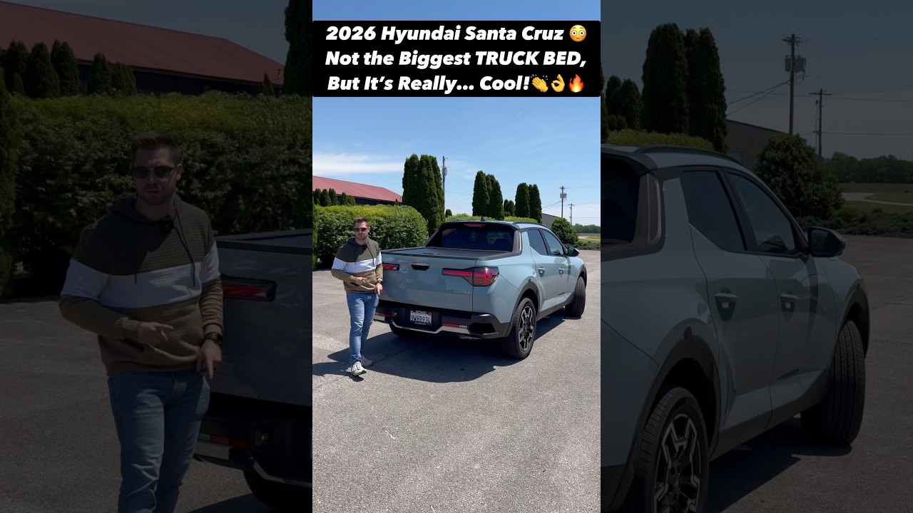 Should You Get the Innovative Bed on the 2026 Hyundai Santa Cruz Before it's Gone??