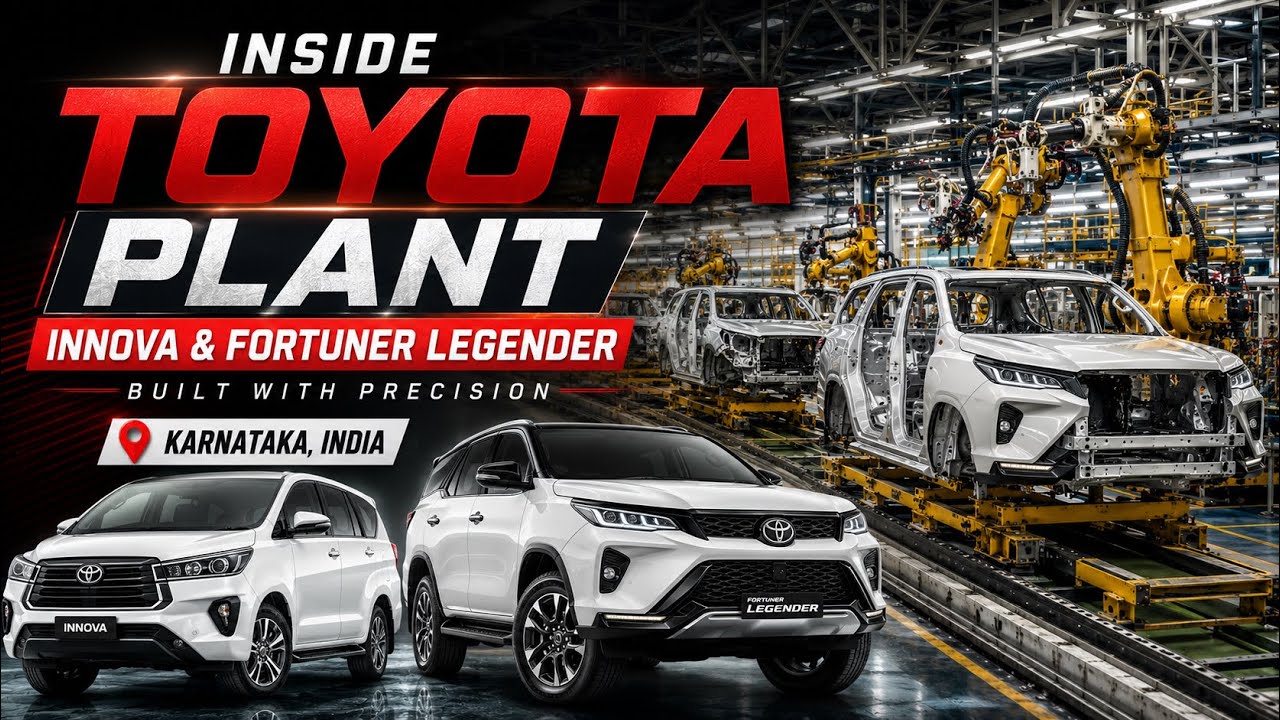 Inside Toyota’s Factory: How Innova & Fortuner Are Made! | @MotorBeam
