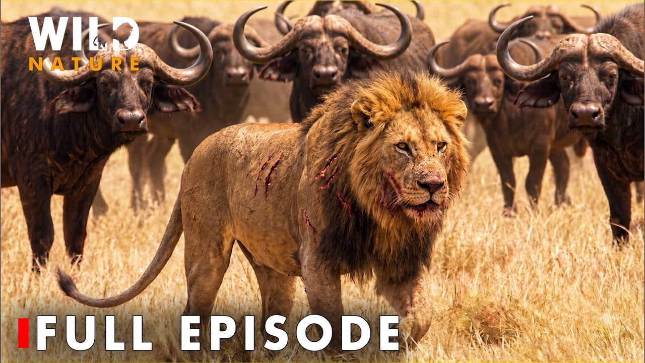 WILD SERENGETI | LIONS vs BUFFALO – The Greatest Battle for Survival | Wildlife Documentary