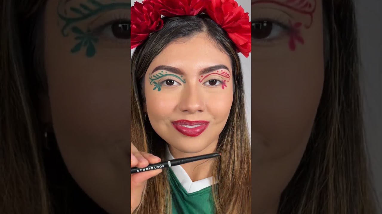 Vamos a GANAR MEXICOOO #maquillaje #makeuptrends #mexico #mexicanos #beauty