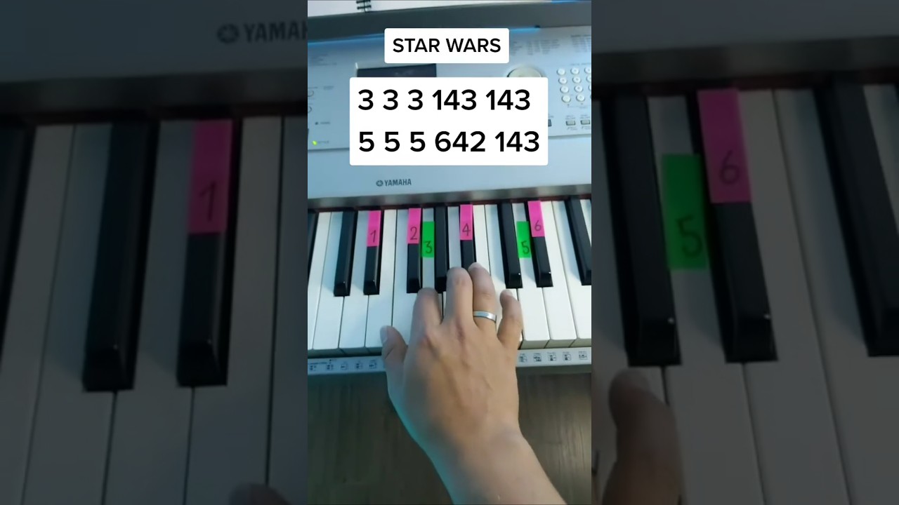 Star Wars #piano #pianotutorial #starwars